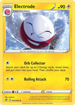 Carte Pokémon: Electrode