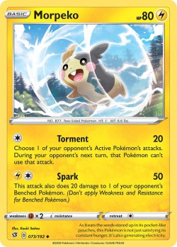 Carte Pokémon: Morpeko