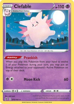 Carte Pokémon: Clefable