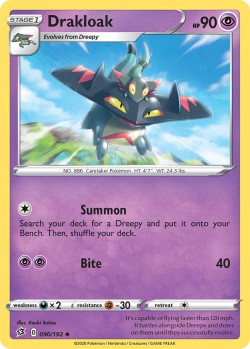 Carte Pokémon: Drakloak