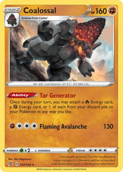 Carte Pokémon: Coalossal