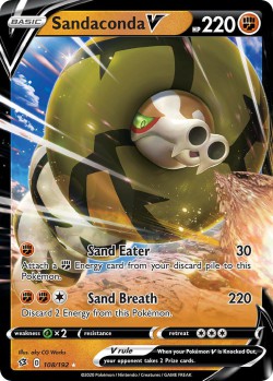 Carte Pokémon: Sandaconda V