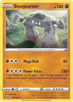 Carte Pokémon: Stonjourner