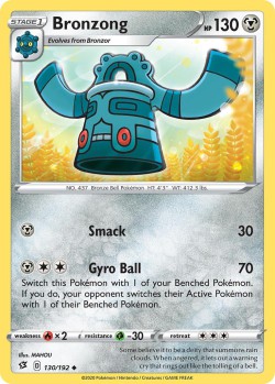 Carte Pokémon: Bronzong