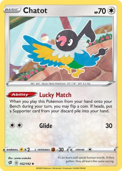 Carte Pokémon: Chatot