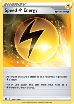 Carte Pokémon: Speed Lightning Energy