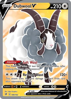 Carte Pokémon: Dubwool V