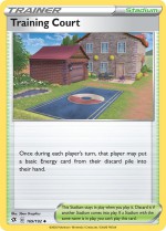 Carte Pokémon: Court d'Entraînement