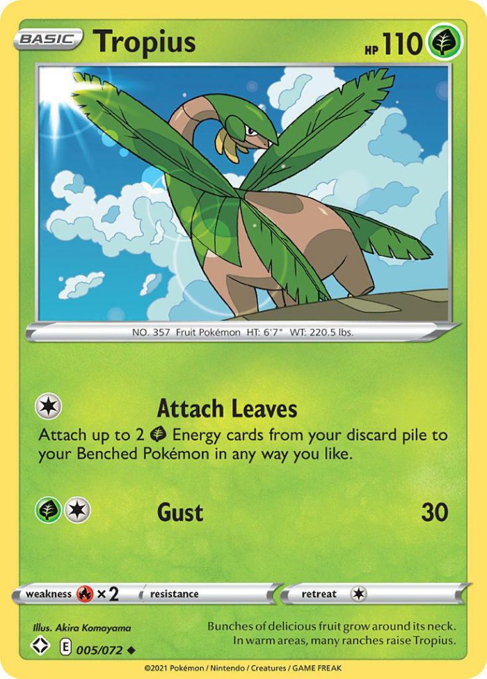 Carte Pokémon: Tropius [Tropius]