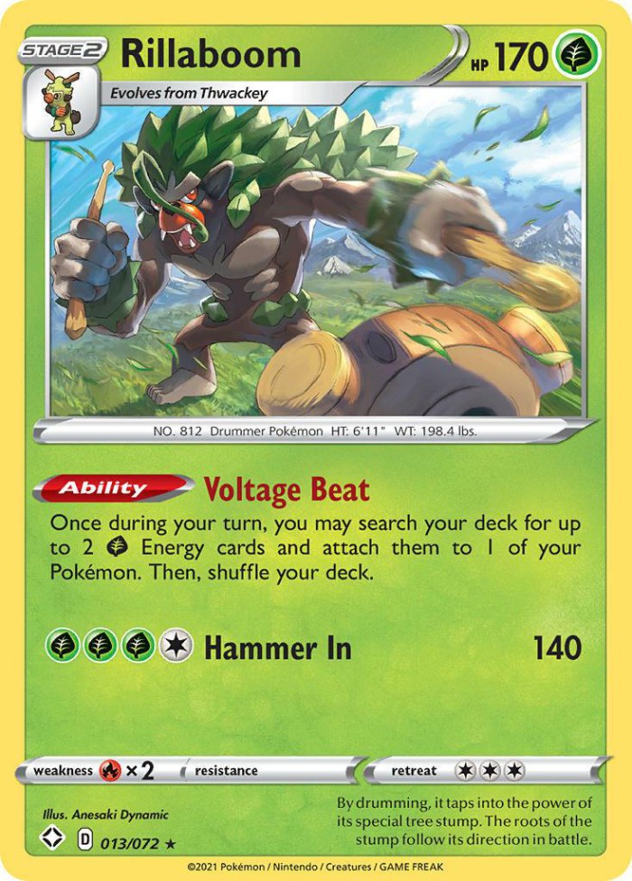 Carte Pokémon: Rillaboom [Gorythmic]