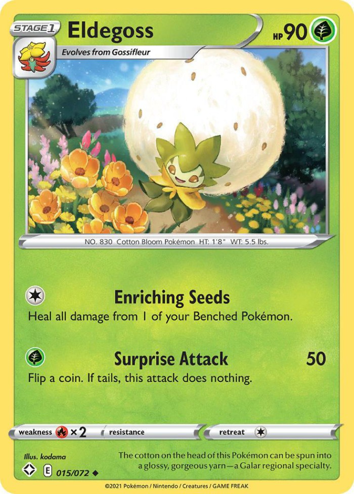 Carte Pokémon: Eldegoss [Blancoton]