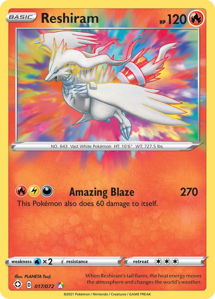 Carte Pokémon: Reshiram [Reshiram]