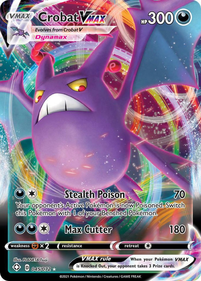 Carte Pokémon: Crobat VMAX [Nostenfer VMAX]