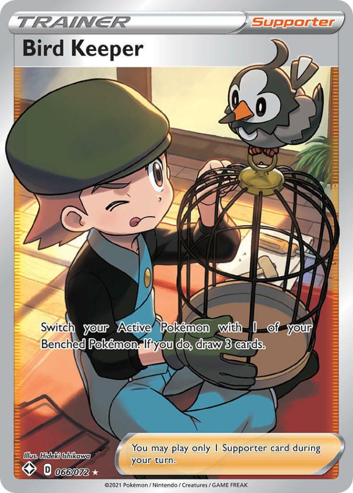 Carte Pokémon: Bird Keeper [Ornithologue]