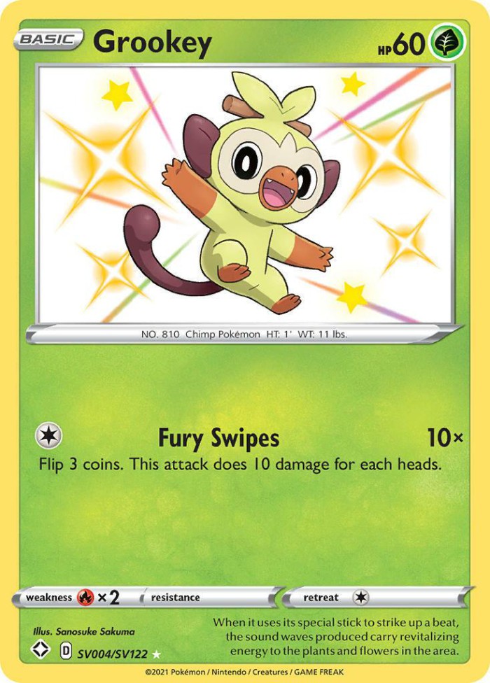 Carte Pokémon: Grookey [Ouistempo]