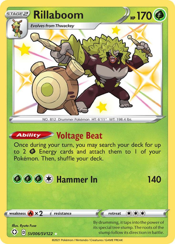 Carte Pokémon: Rillaboom [Gorythmic]