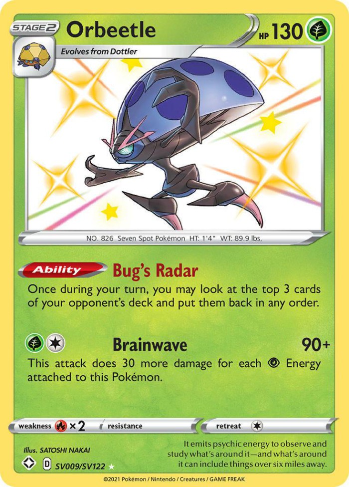 Carte Pokémon: Orbeetle [Astronelle]