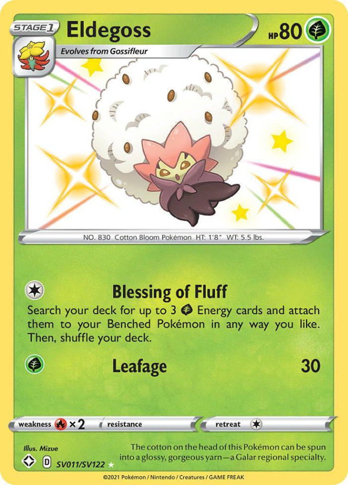 Carte Pokémon: Eldegoss [Blancoton]