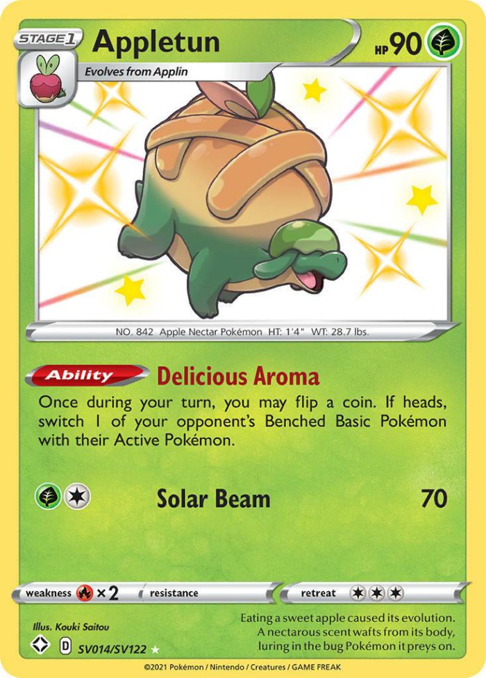 Carte Pokémon: Appletun [Dratatin]