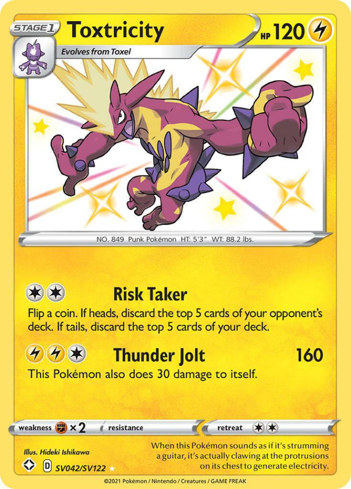 Carte Pokémon: Toxtricity [Salarsen]