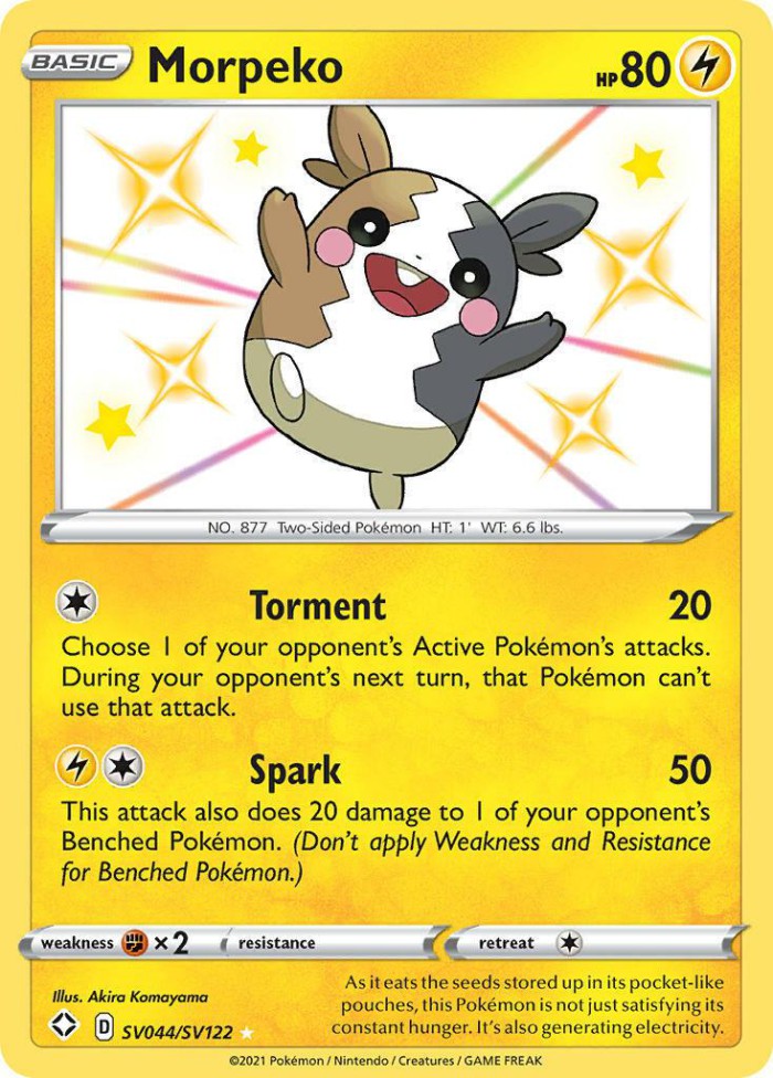 Carte Pokémon: Morpeko [Morpeko]