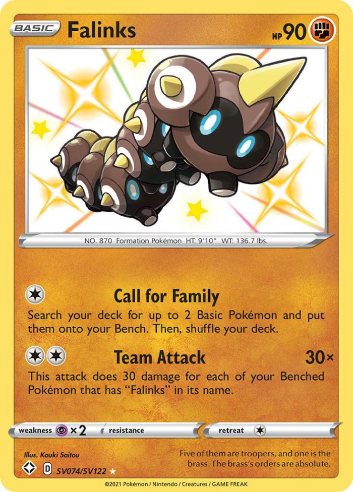 Carte Pokémon: Falinks [Hexadron]