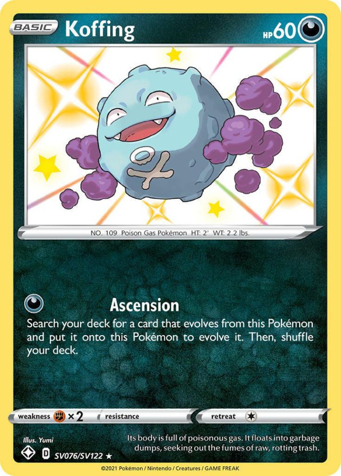 Carte Pokémon: Koffing [Smogo]