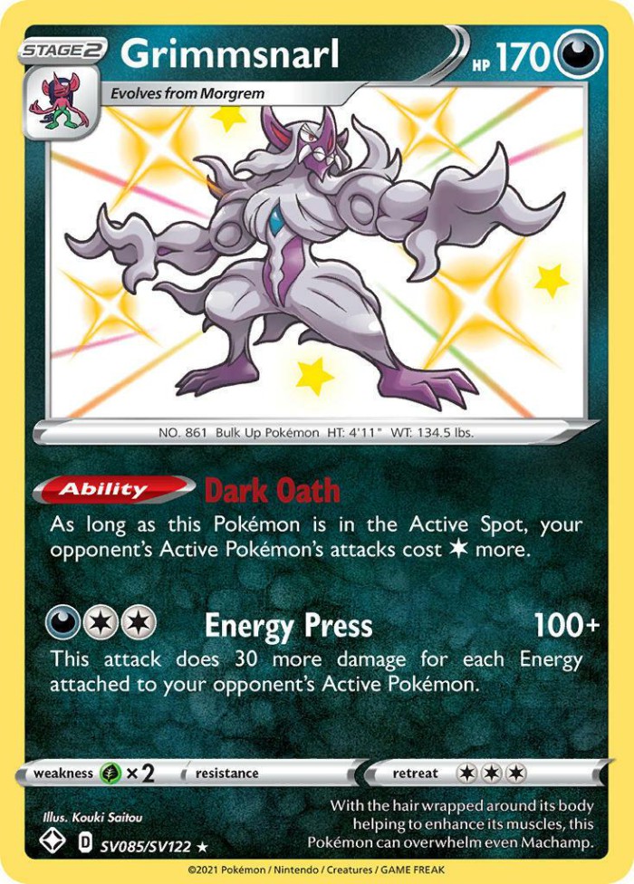 Carte Pokémon: Grimmsnarl [Angoliath]