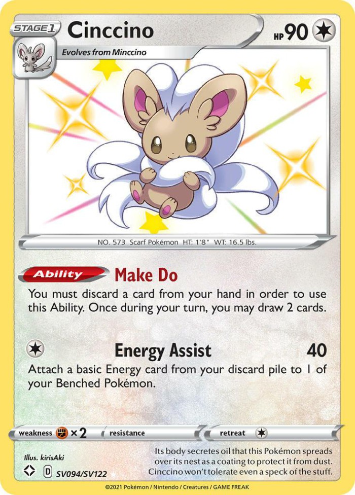 Carte Pokémon: Cinccino [Pashmilla]