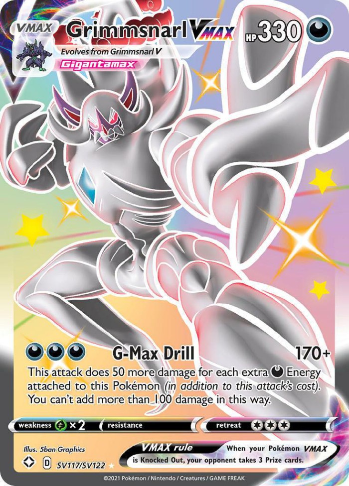 Carte Pokémon: Grimmsnarl VMAX [Angoliath VMAX]