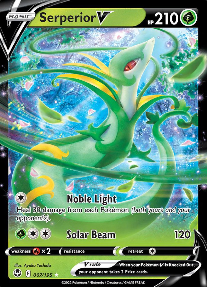 Carte Pokémon: Serperior V [Majaspic V]