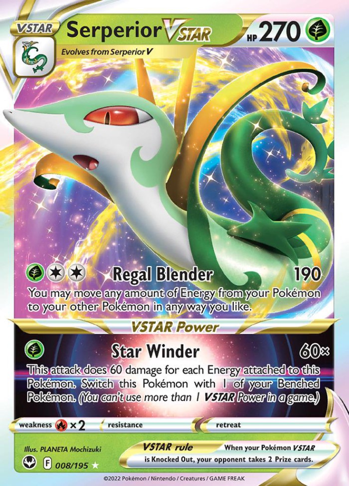 Carte Pokémon: Serperior VSTAR [Majaspic VSTAR]