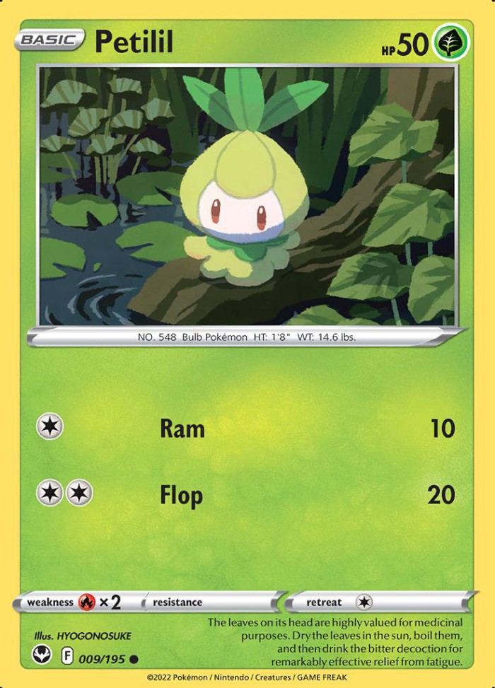 Carte Pokémon: Petilil [Chlorobule]