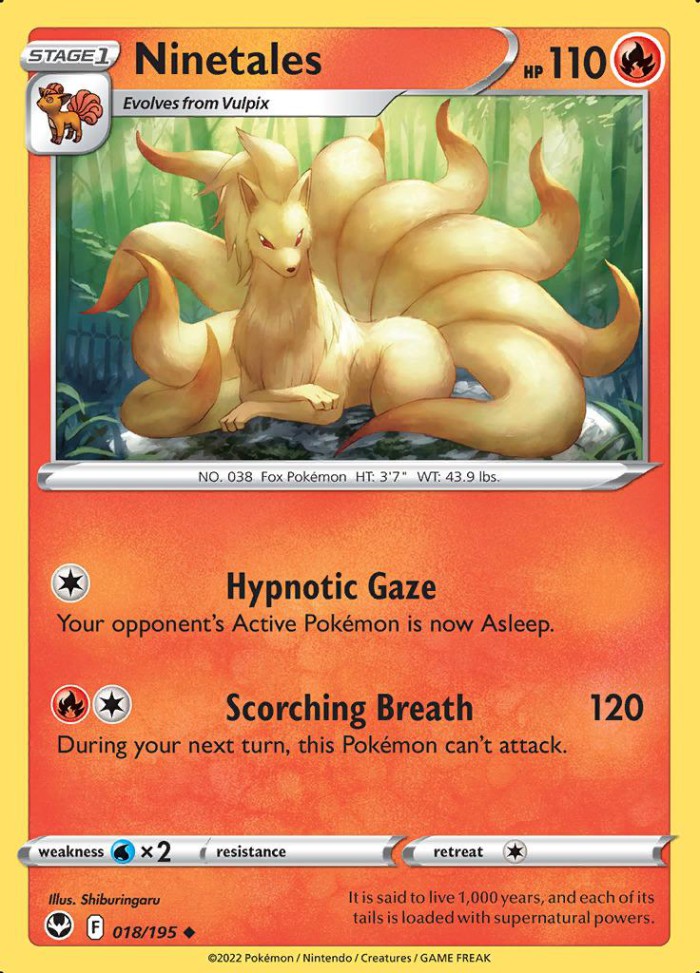 Carte Pokémon: Ninetales [Feunard]