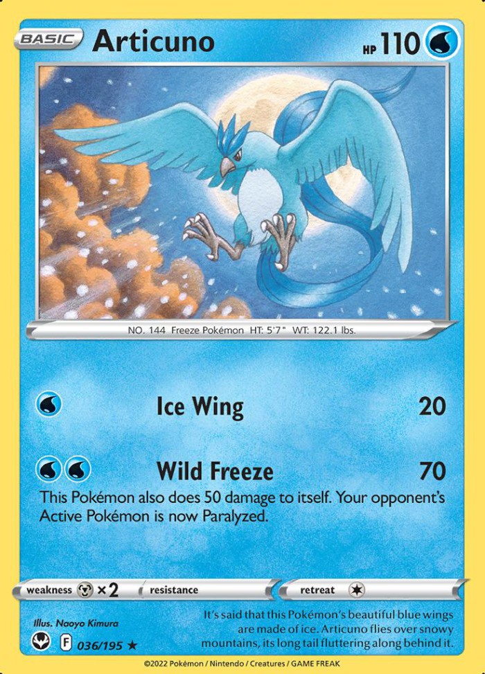 Carte Pokémon: Articuno [Artikodin]