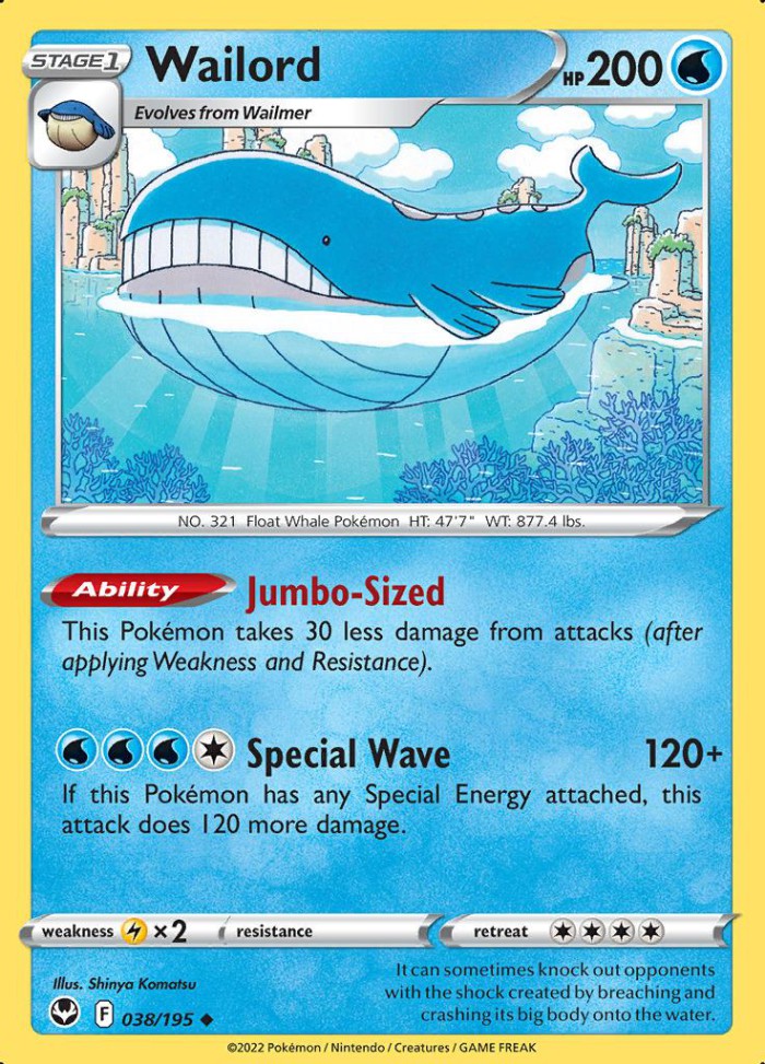 Carte Pokémon: Wailord [Wailord]