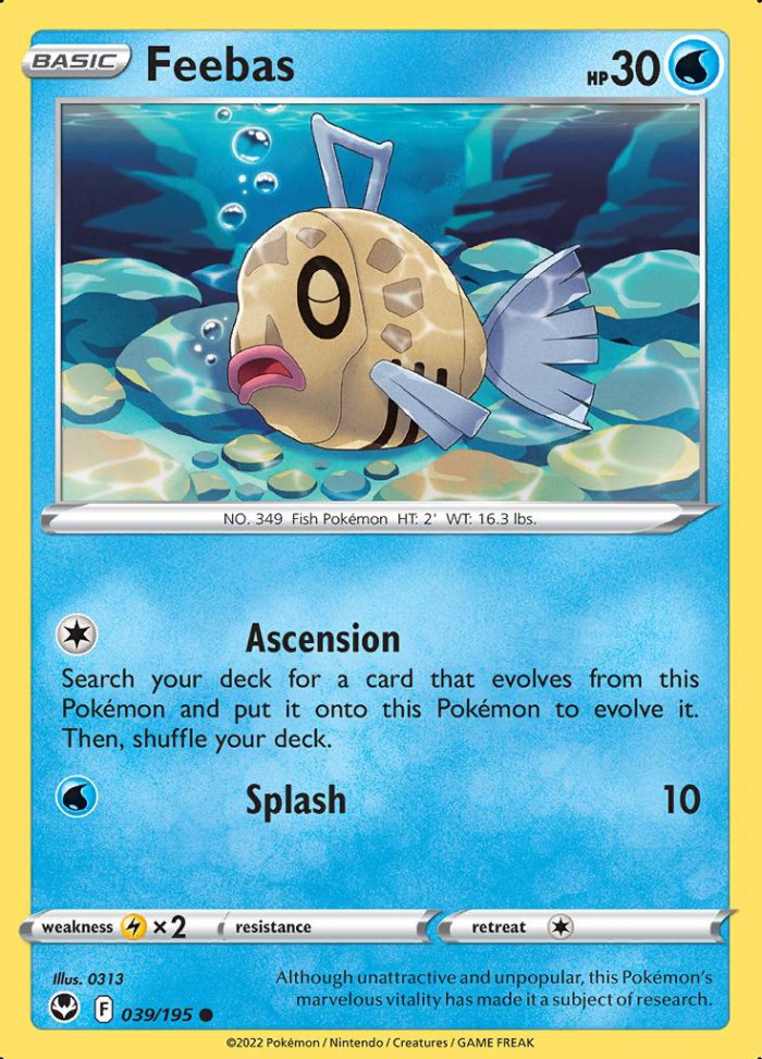 Carte Pokémon: Feebas [Barpau]