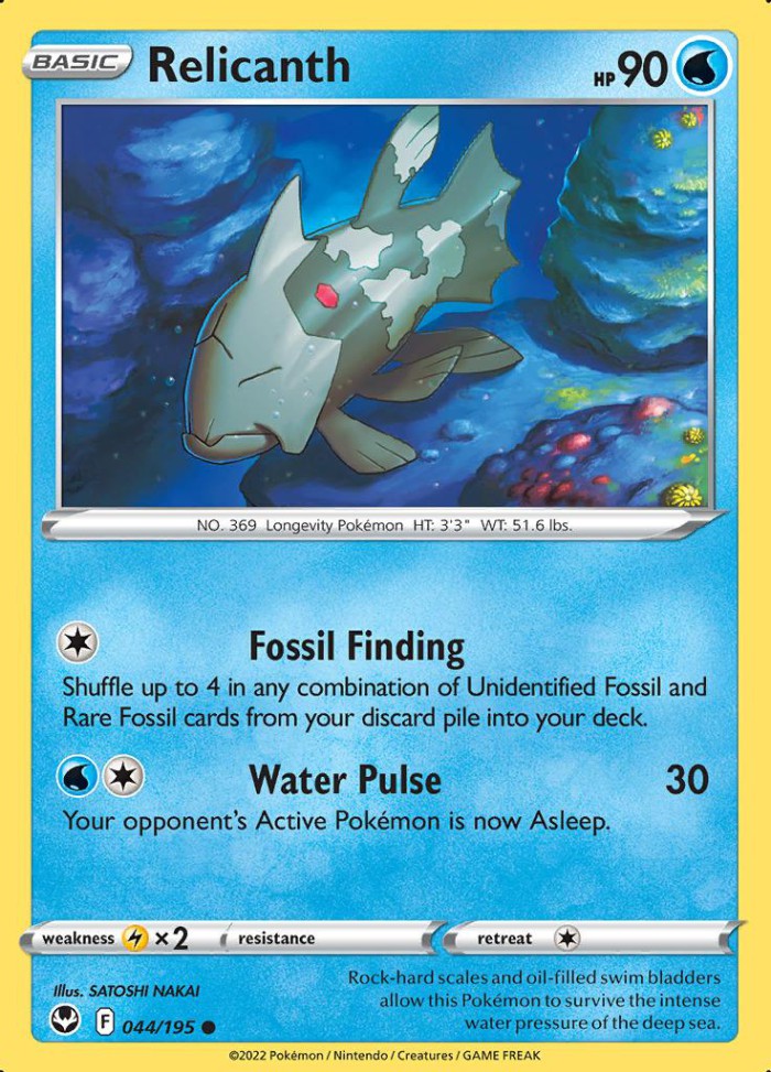 Carte Pokémon: Relicanth [Relicanth]