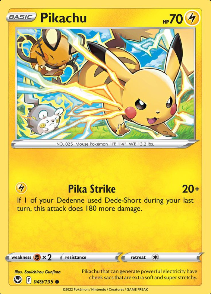 Carte Pokémon: Pikachu [Pikachu]