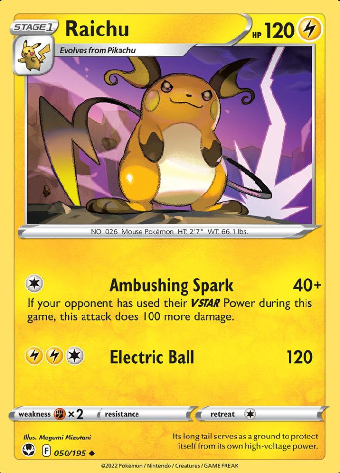 Carte Pokémon: Raichu [Raichu]