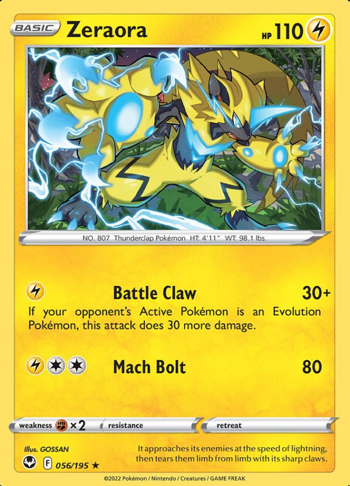 Carte Pokémon: Zeraora [Zeraora]