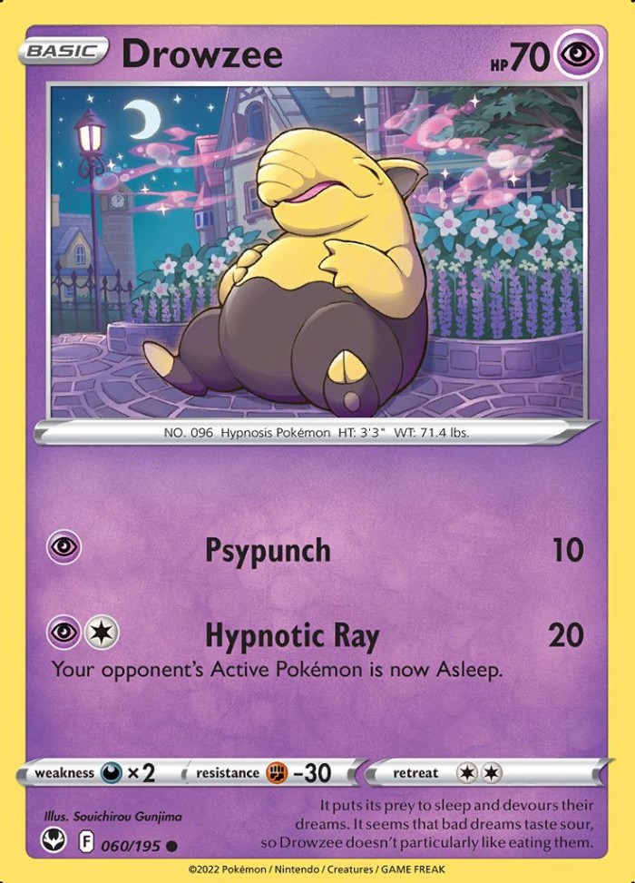 Carte Pokémon: Drowzee [Soporifik]