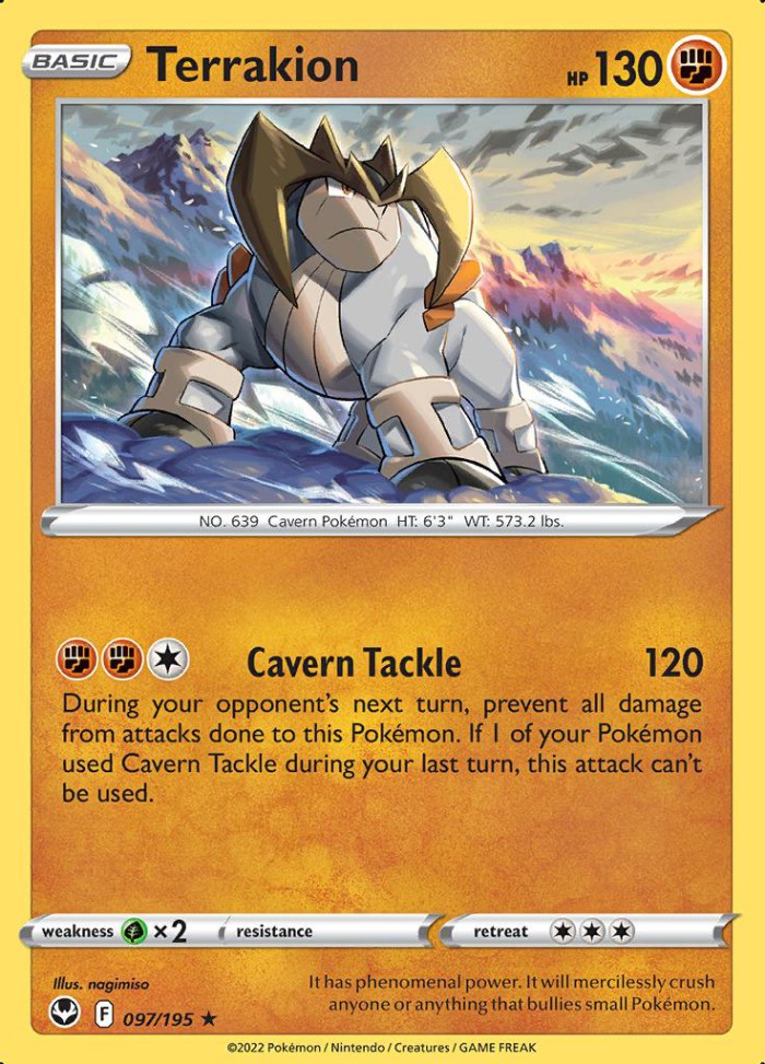 Carte Pokémon: Terrakion [Terrakium]