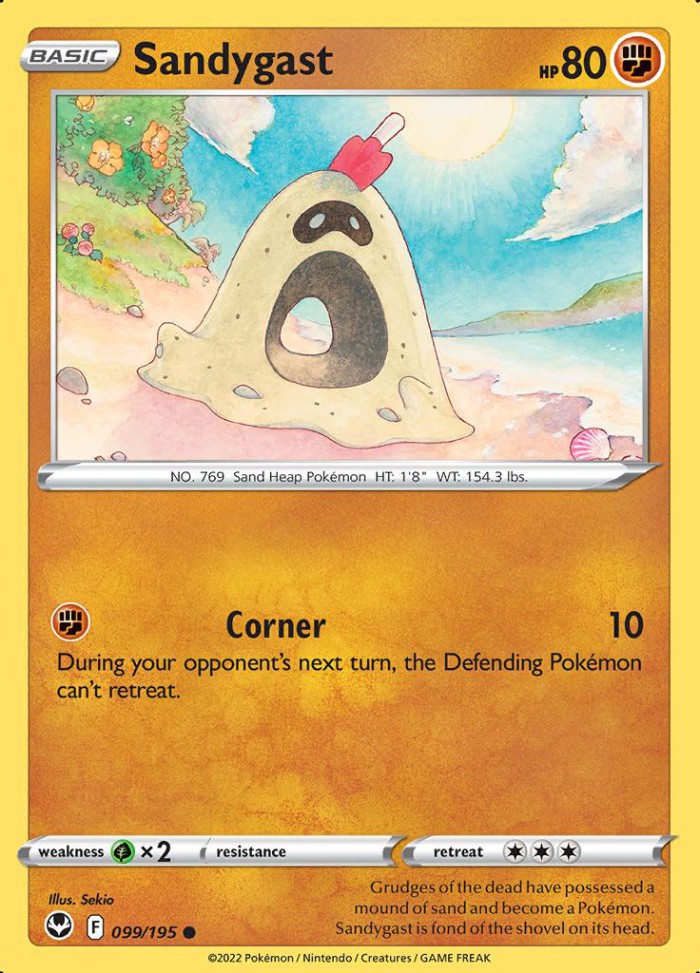 Carte Pokémon: Sandygast [Bacabouh]