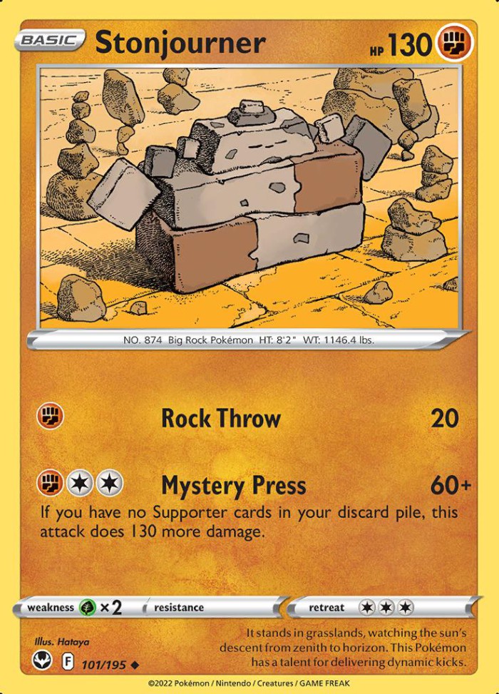 Carte Pokémon: Stonjourner [Dolman]