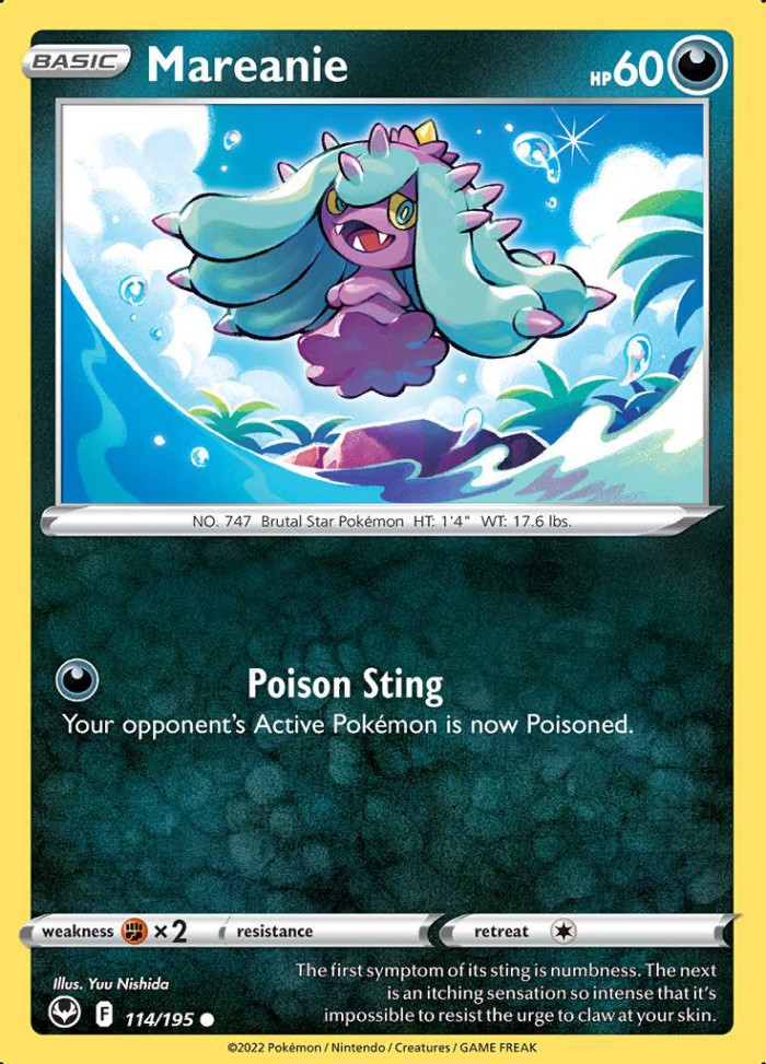 Carte Pokémon: Mareanie [Vorastérie]