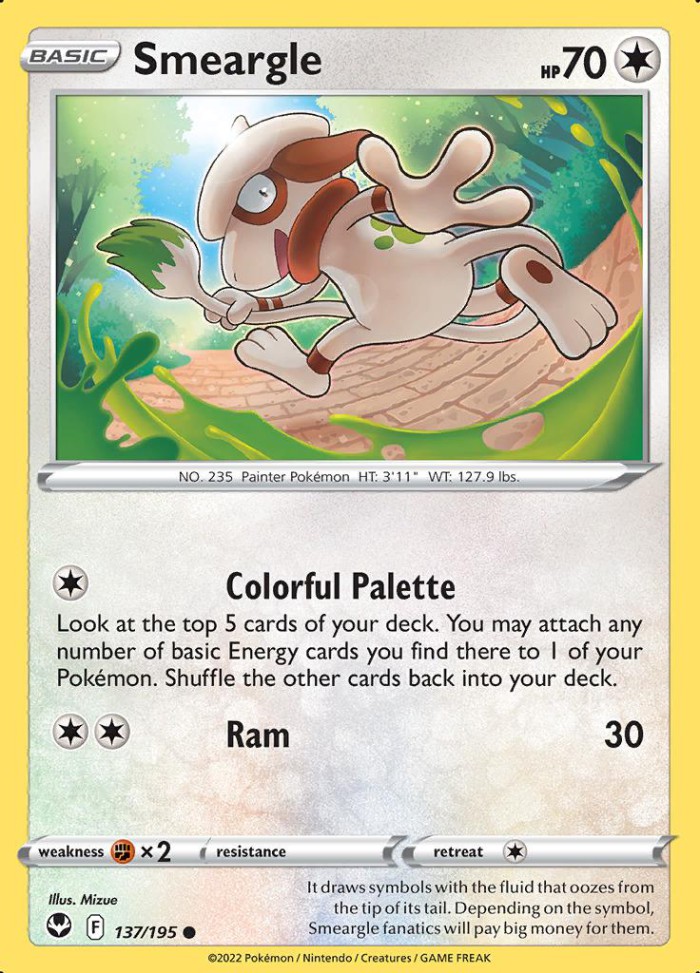 Carte Pokémon: Smeargle [Queulorior]