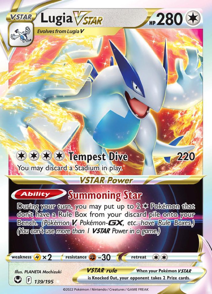 Carte Pokémon: Lugia VSTAR [Lugia VSTAR]