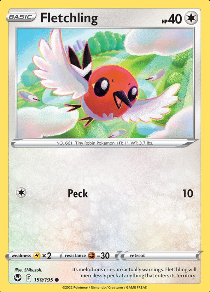 Carte Pokémon: Fletchling [Passerouge]