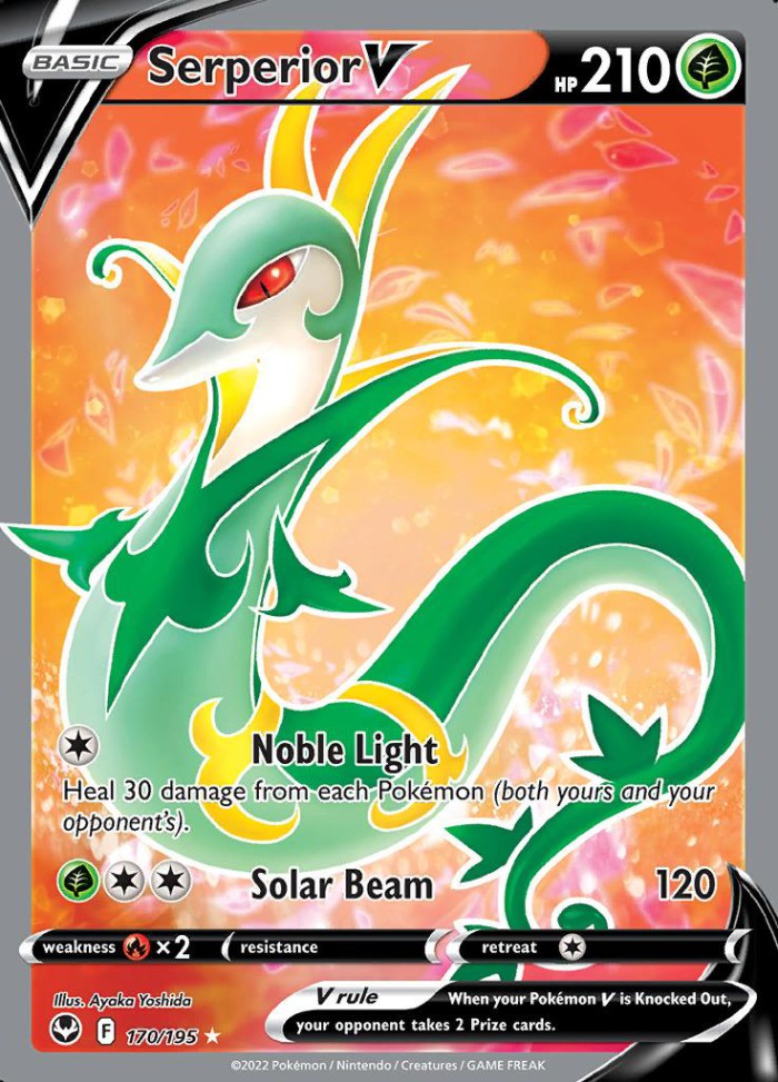 Carte Pokémon: Serperior V [Majaspic V]